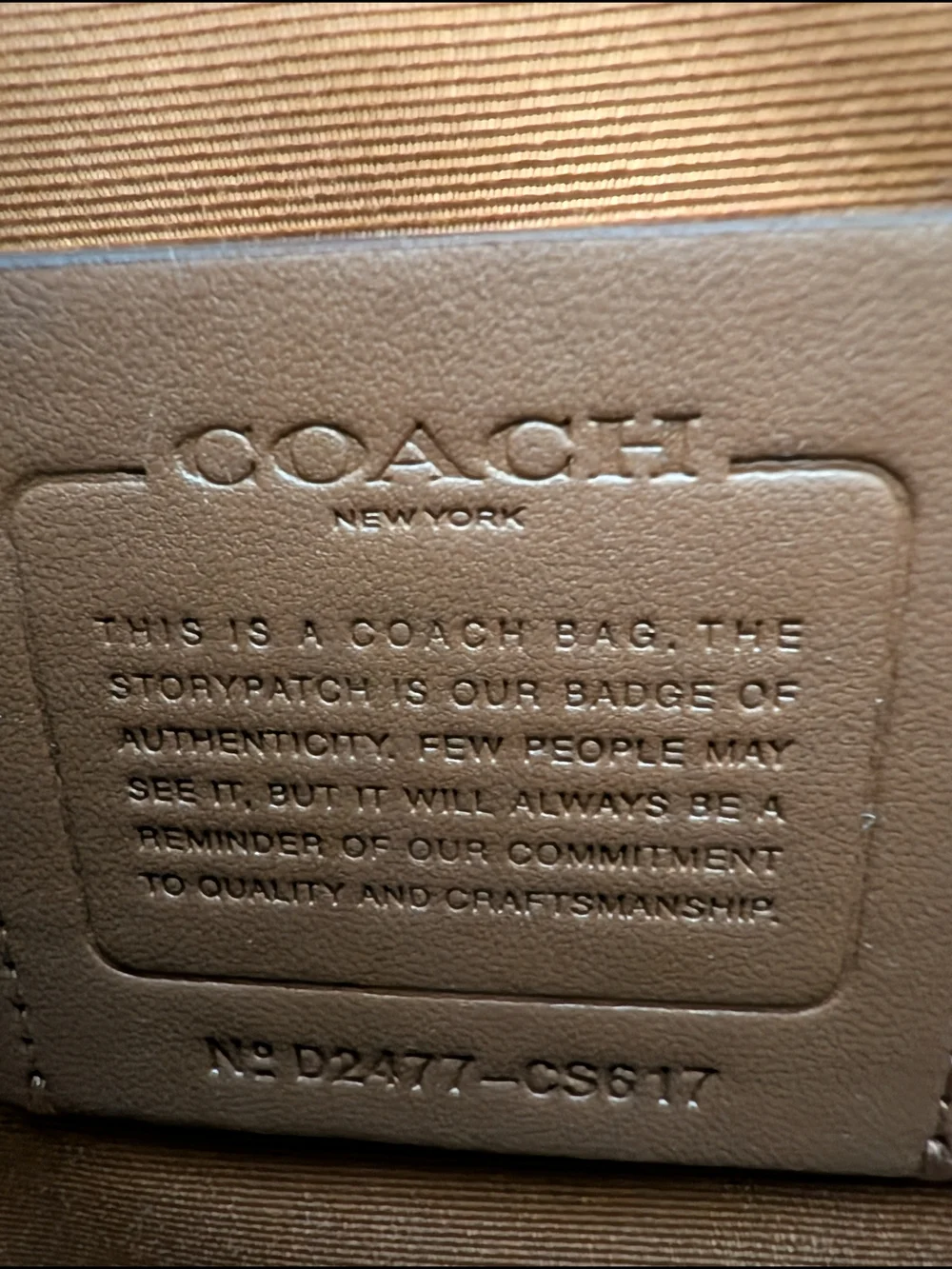 Coach Smith Blush Pink Canvas Tote